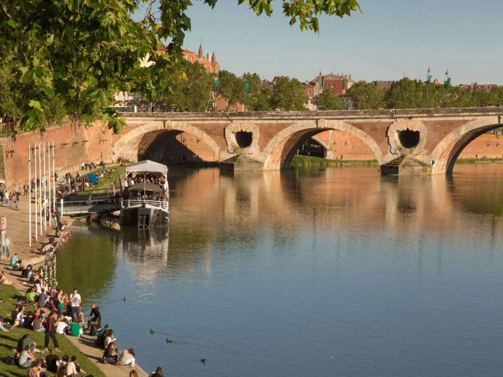 Photo du pont vieux de Toulouse