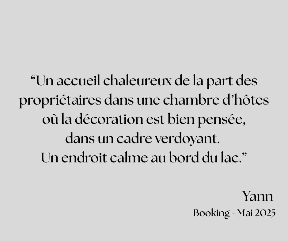 Avis de Yann sur le Couloumier côté lac